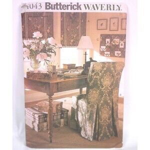 Vintage 2003 Butterick 4043 Waverly Home Office Accessories Sewing Pattern Uncut